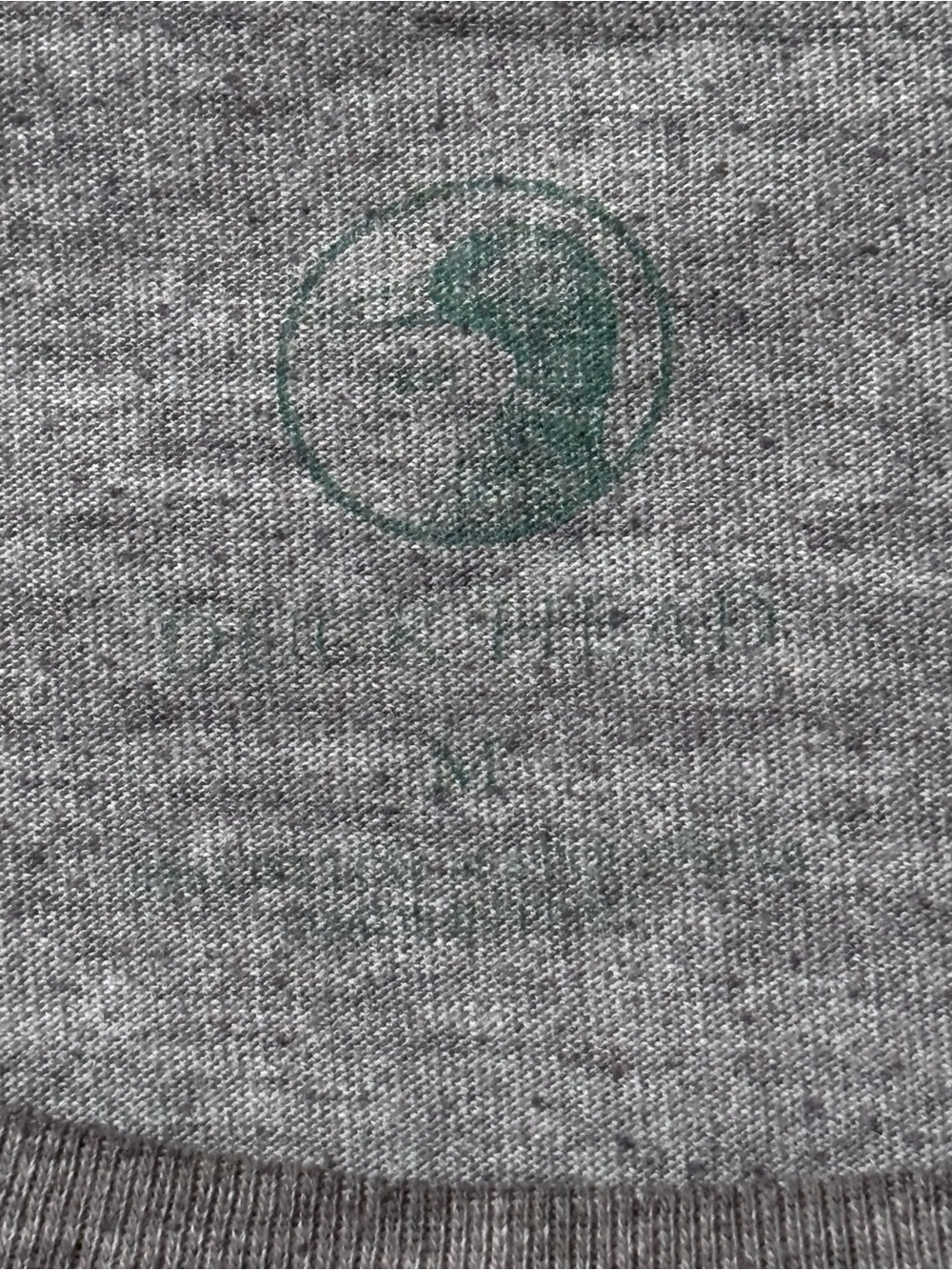 Gray Duck Head Pocket T-Shirt Outdoorsman Southern Prep Hunting Core - Picture 6 of 7